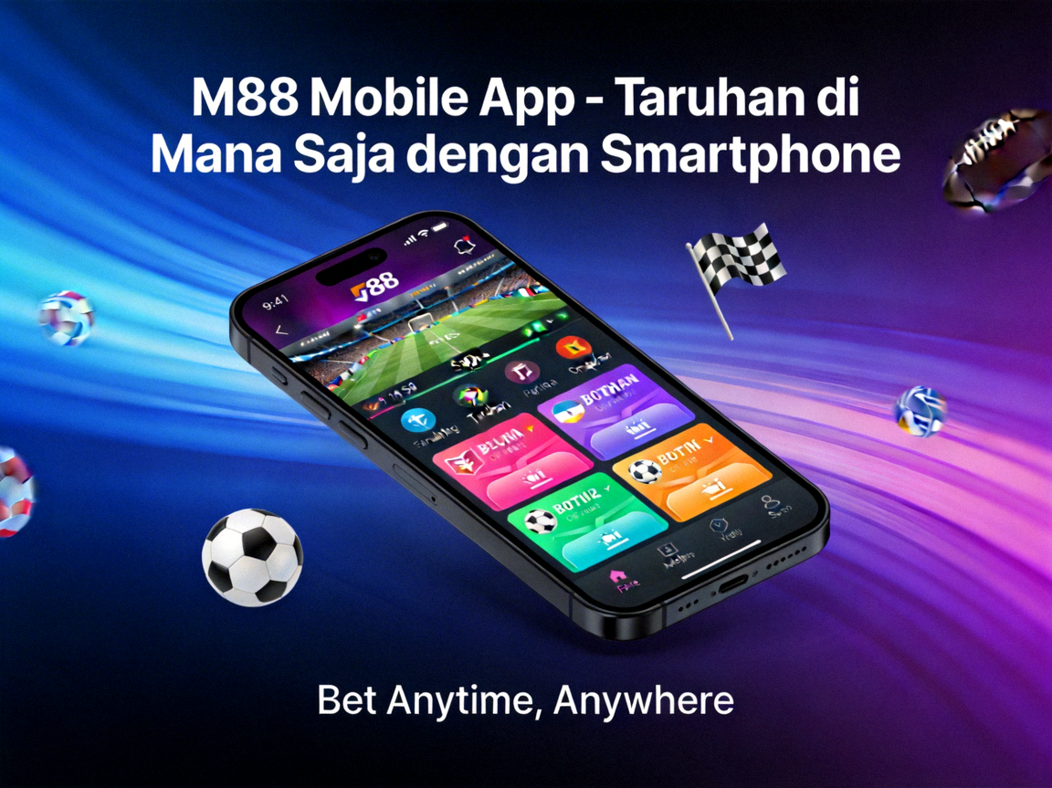 M88 Mobile App - Taruhan di Mana Saja dengan Smartphone